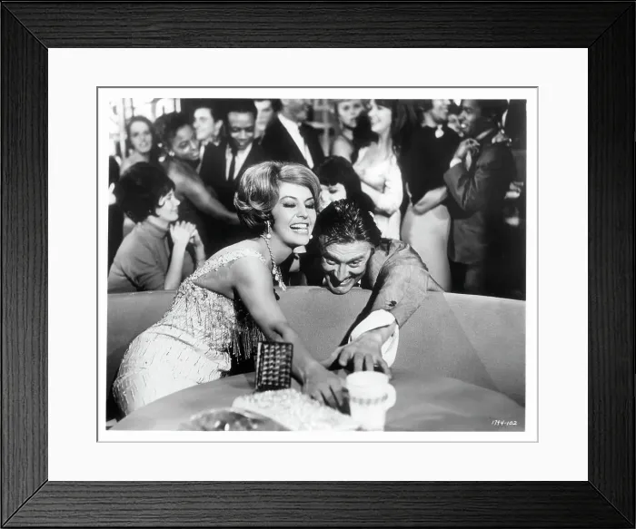 Framed Print : Cyd Charisse And Kirk Douglas In Two Weeks In Another Town Framed Print : Cyd Charisse And Kirk Douglas In Two Weeks In Another Town