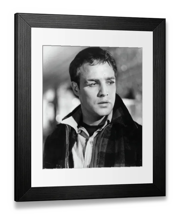 Framed Print : Marlon Brando In On The Waterfront Framed Print : Marlon Brando In On The Waterfront