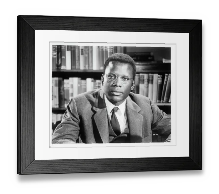 Framed Print : Sidney Poitier In Pressure Point Framed Print : Sidney Poitier In Pressure Point