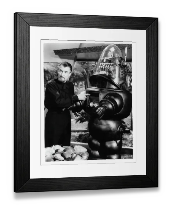 Framed Print : Walter Pidgeon In Forbidden Planet Framed Print : Walter Pidgeon In Forbidden Planet
