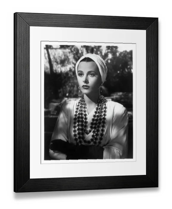 Framed Print : Hedy Lamarr In Lady Of The Tropic Framed Print : Hedy Lamarr In Lady Of The Tropic