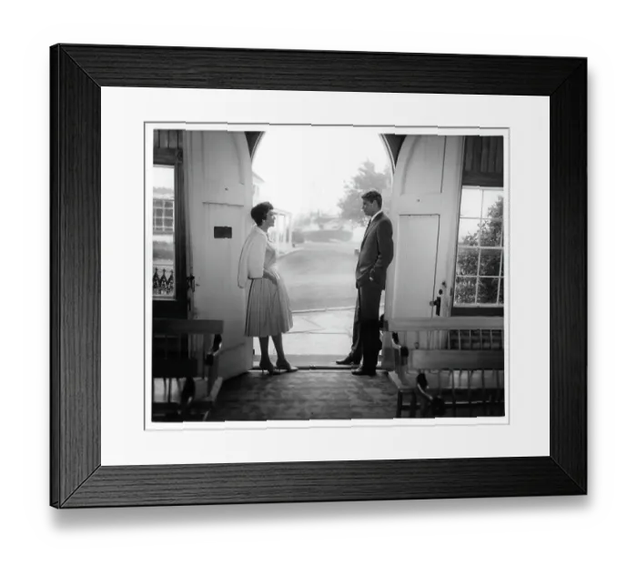 Framed Print : Claudette Colbert And Troy Donahue In Parrish Framed Print : Claudette Colbert And Troy Donahue In Parrish
