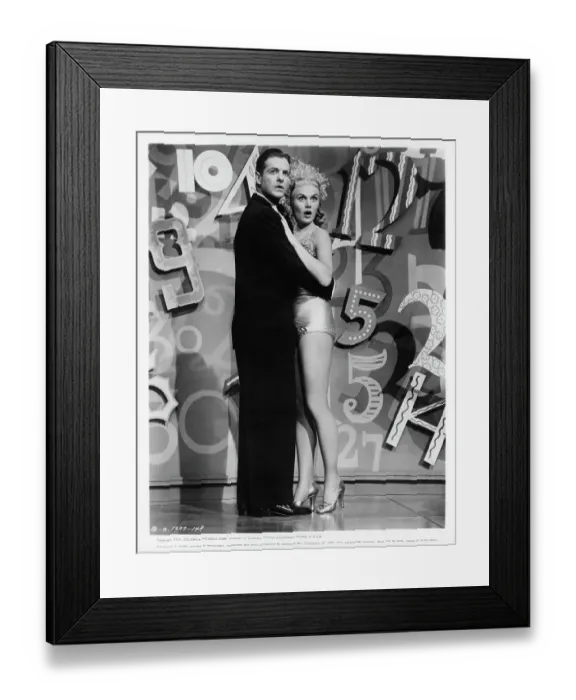 Framed Print : Robert Cummings And Joan Caulfield In The Petty Girl Framed Print : Robert Cummings And Joan Caulfield In The Petty Girl