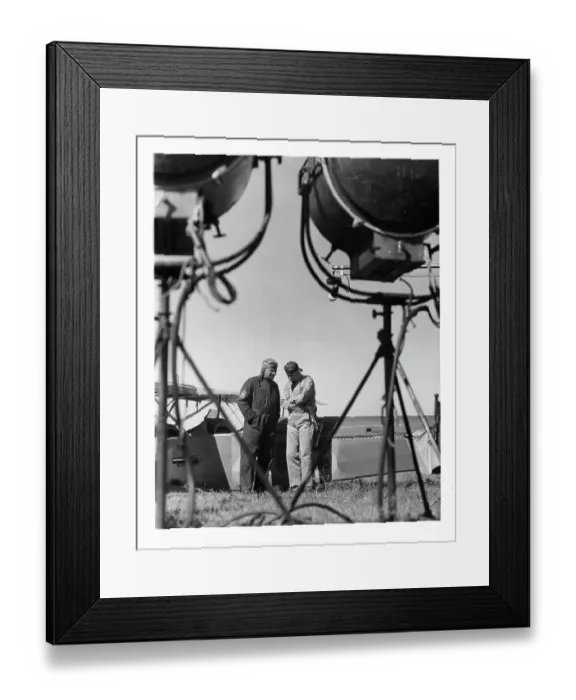 Framed Print : Wallace Beery In West Point Of The Air
