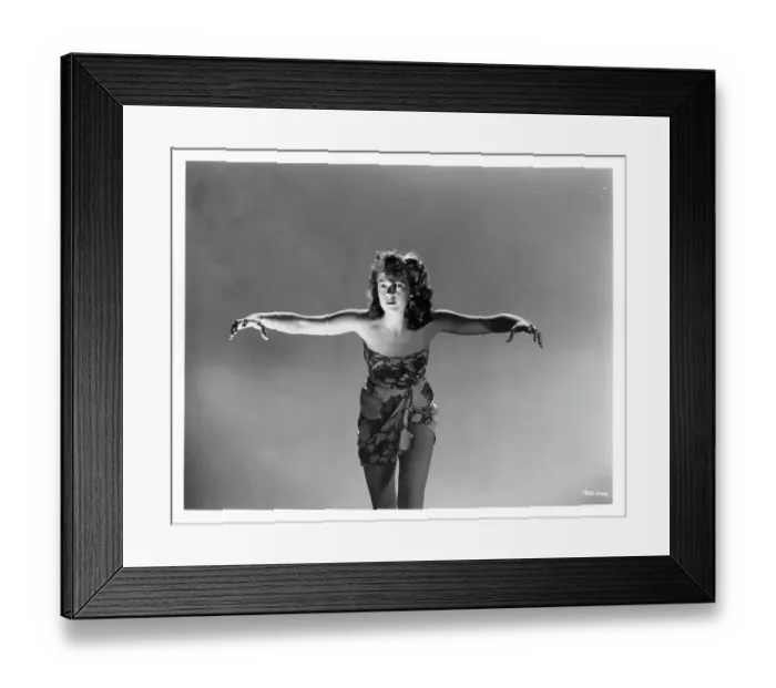 Framed Print : Anne Gwynne In Weird Woman Framed Print : Anne Gwynne In Weird Woman