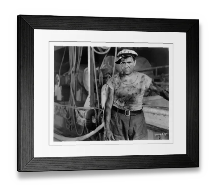 Framed Print : Wallace Beery In Way For A Sailor Framed Print : Wallace Beery In Way For A Sailor
