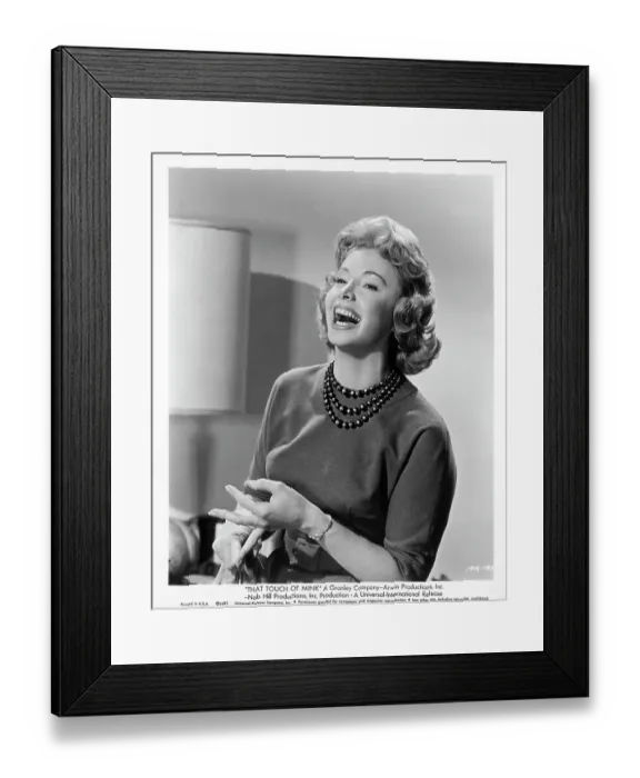 Framed Print : Audrey Meadows In That Touch Of Mink Framed Print : Audrey Meadows In That Touch Of Mink
