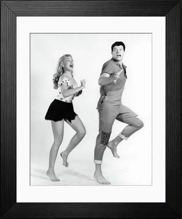 Framed Print : Edie Adams And Peter Palmer In Li'l Abner Framed Print : Edie Adams And Peter Palmer In Li'l Abner