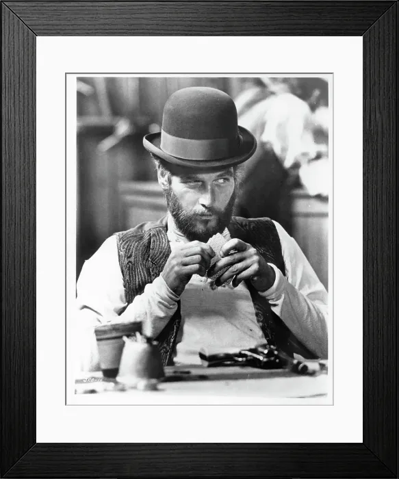 Framed Print : Paul Newman In The Life And Times Of Judge Roy Bean Framed Print : Paul Newman In The Life And Times Of Judge Roy Bean