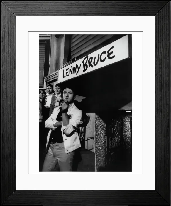 Framed Print : Dustin Hoffman In Lenny Framed Print : Dustin Hoffman In Lenny