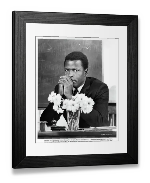 Framed Print : Sidney Poitier In To Sir, With Love Framed Print : Sidney Poitier In To Sir, With Love
