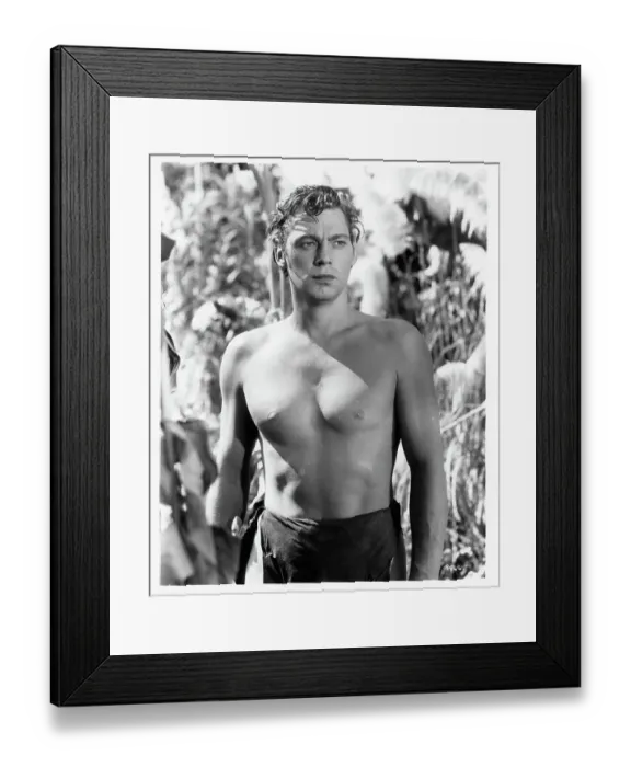 Framed Print : Johnny Weissmuller Framed Print : Johnny Weissmuller