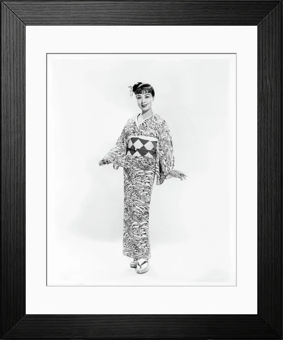 Framed Print : Machiko Ky In The Teahouse Of The August Moon Framed Print : Machiko Ky In The Teahouse Of The August Moon