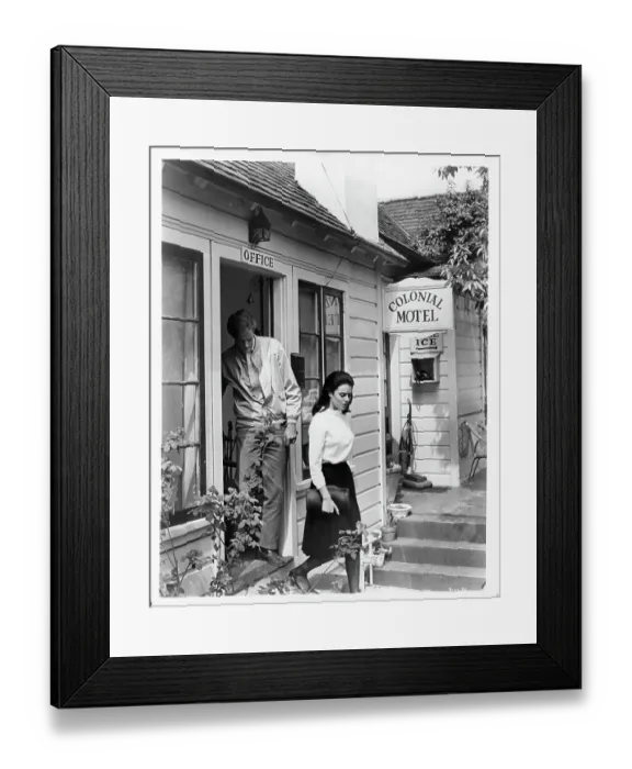 Framed Print : Peter Fonda And Sharon Hugueny In The Young Lovers Framed Print : Peter Fonda And Sharon Hugueny In The Young Lovers