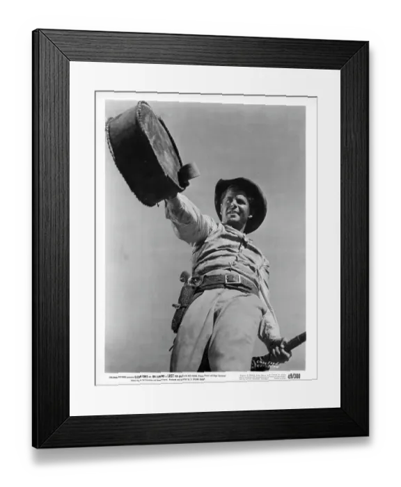 Framed Print : Glenn Ford In Lust For Gold Framed Print : Glenn Ford In Lust For Gold