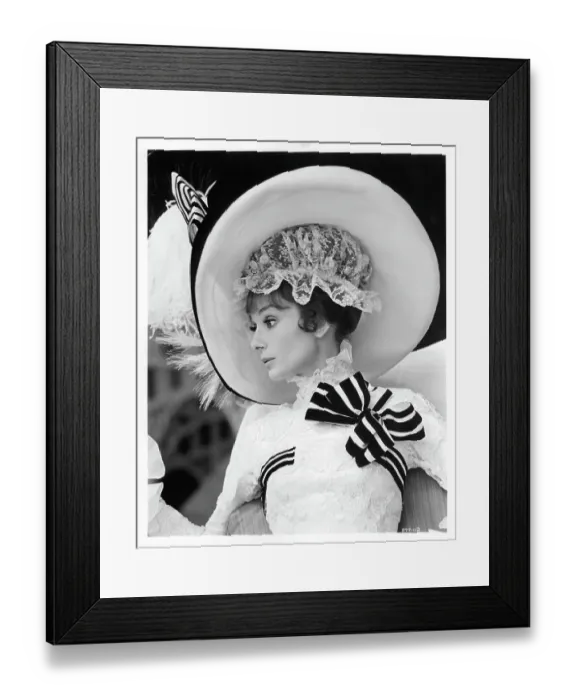 Framed Print : Audrey Hepburn In My Fair Lady Framed Print : Audrey Hepburn In My Fair Lady