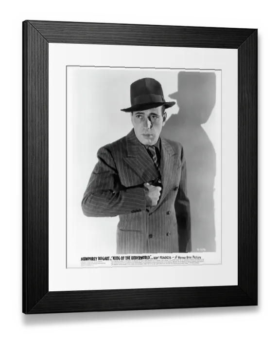 Framed Print : Humphrey Bogart In King Of The Underworld Framed Print : Humphrey Bogart In King Of The Underworld