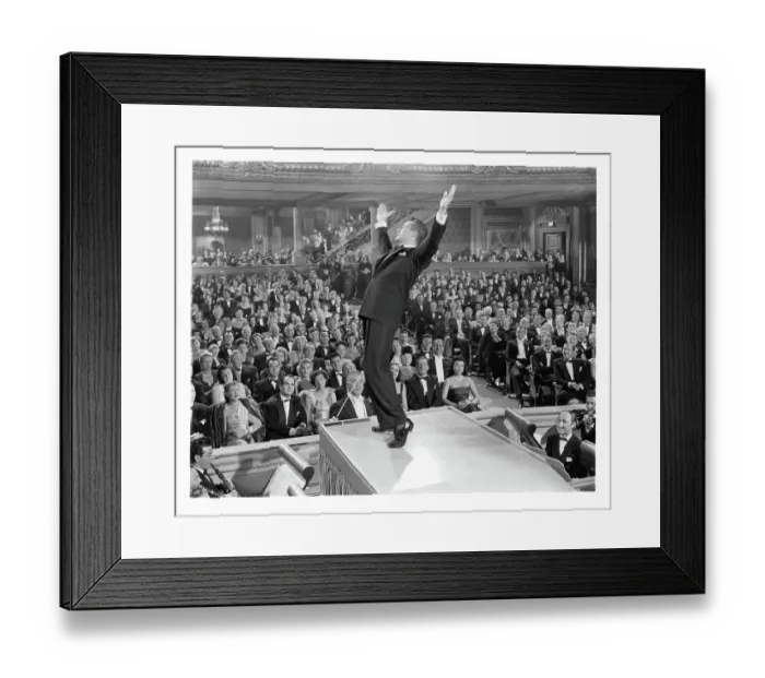 Framed Print : Larry Parks In Jolson Sings Again Framed Print : Larry Parks In Jolson Sings Again