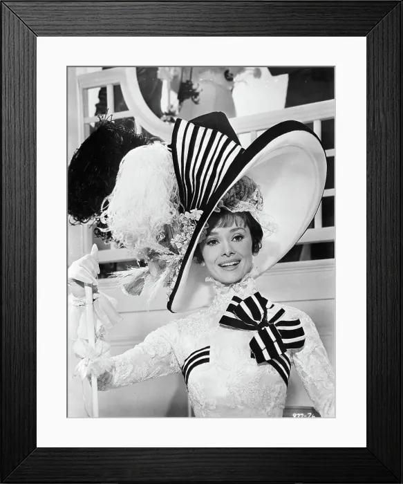 Framed Print : Audrey Hepburn In My Fair Lady Framed Print : Audrey Hepburn In My Fair Lady