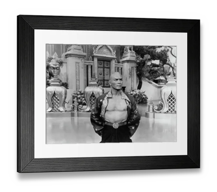 Framed Print : Yul Brynner In The King And I Framed Print : Yul Brynner In The King And I