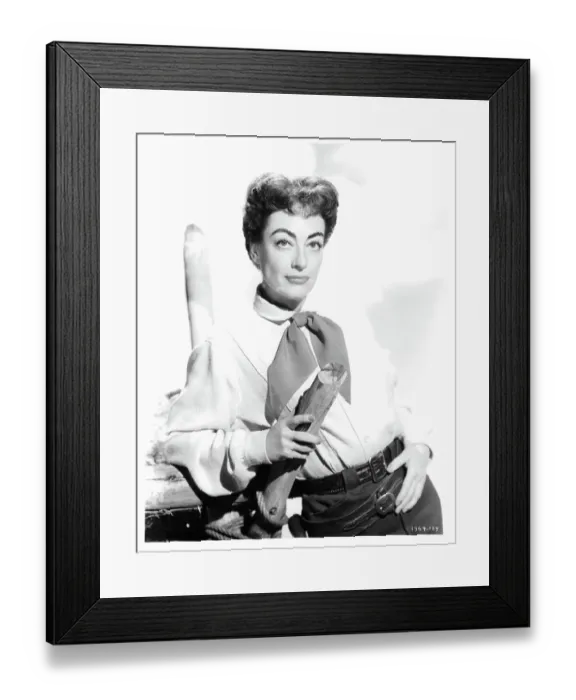 Framed Print : Joan Crawford In Johnny Guitar Framed Print : Joan Crawford In Johnny Guitar