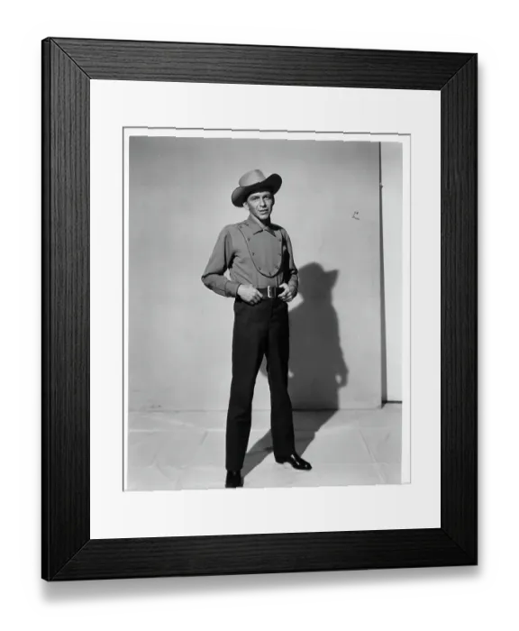 Framed Print : Frank Sinatra In Johnny Concho Framed Print : Frank Sinatra In Johnny Concho