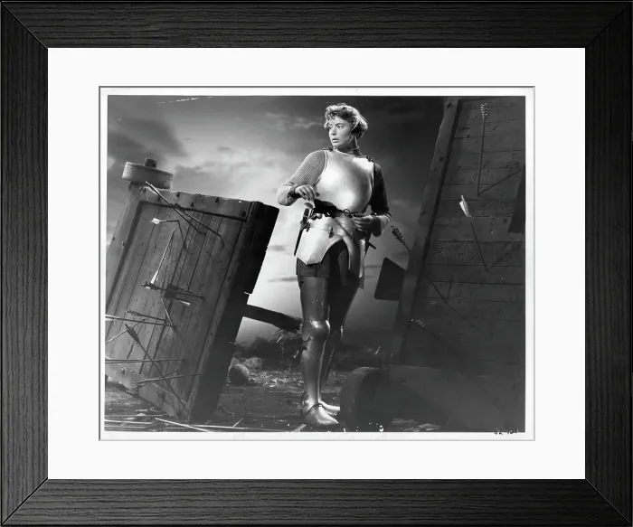 Framed Print : Ingrid Bergman In Joan Of Arc Framed Print : Ingrid Bergman In Joan Of Arc