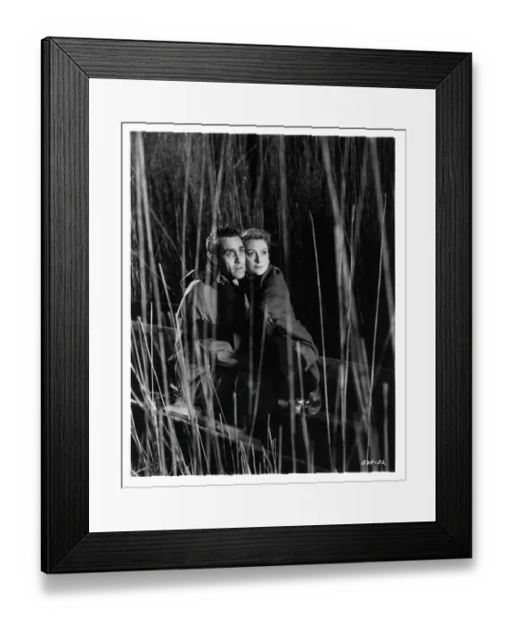 Framed Print : Deborah Kerr And Jason Robards Jr In The Journey Framed Print : Deborah Kerr And Jason Robards Jr In The Journey