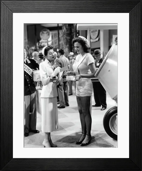 Framed Print : Loretta Young In Key To The City Framed Print : Loretta Young In Key To The City