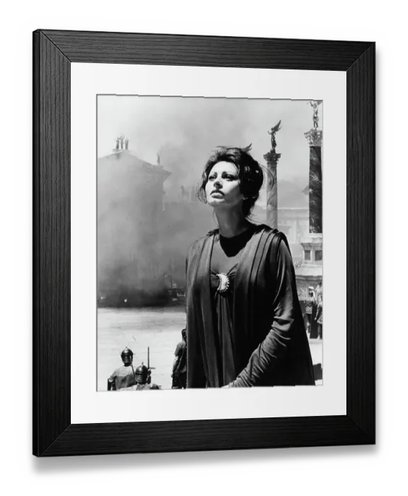 Framed Print : Sophia Loren In The Fall Of The Roman Empire Framed Print : Sophia Loren In The Fall Of The Roman Empire
