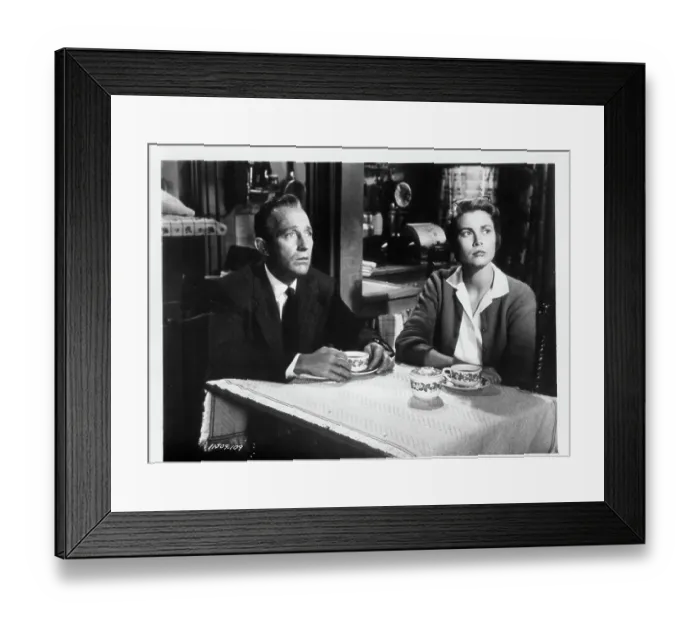 Framed Print : Bing Crosby And Grace Kelly In The Country Girl Framed Print : Bing Crosby And Grace Kelly In The Country Girl