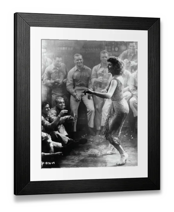 Framed Print : Rita Hayworth In Miss Sadie Thompson Framed Print : Rita Hayworth In Miss Sadie Thompson