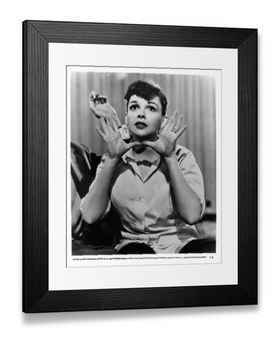 Framed Print : Judy Garland In A Star Is Born Framed Print : Judy Garland In A Star Is Born