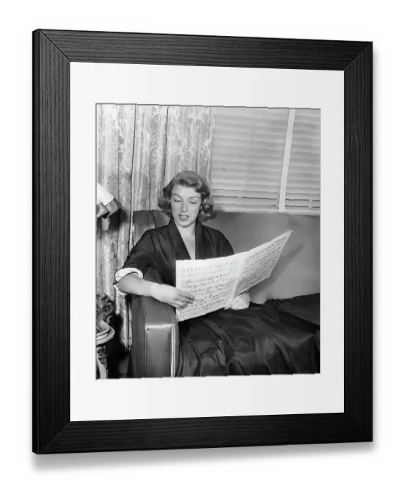 Framed Print : Rosemary Clooney In The Stars Are Singing Framed Print : Rosemary Clooney In The Stars Are Singing