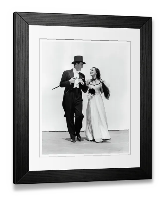 Framed Print : Walter Pidgeon And Maureen O'Sullivan In My Dear Miss Aldrich Framed Print : Walter Pidgeon And Maureen O'Sullivan In My Dear Miss Aldrich