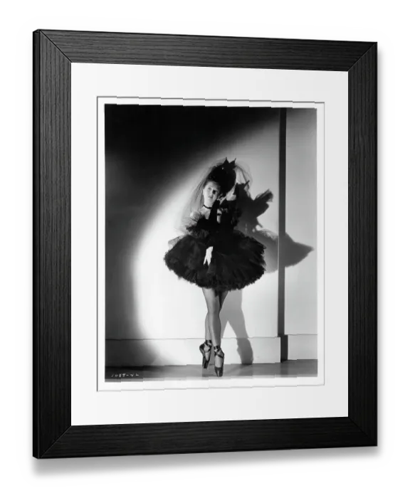 Framed Print : Irina Baronova In Florian Framed Print : Irina Baronova In Florian
