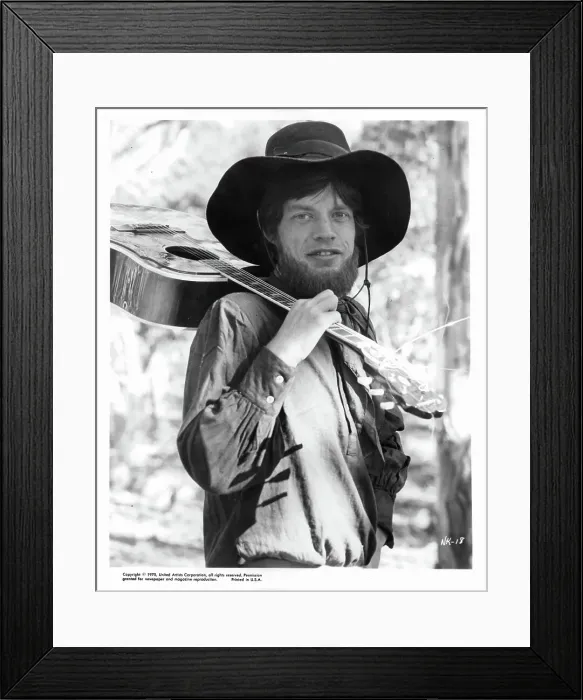 Framed Print : Mick Jagger In Ned Kelly Framed Print : Mick Jagger In Ned Kelly