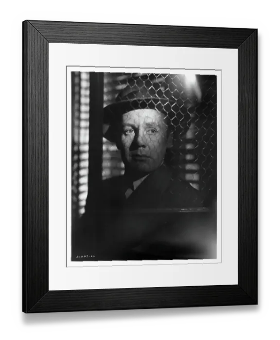 Framed Print : Van Johnson In Scene Of The Crime Framed Print : Van Johnson In Scene Of The Crime