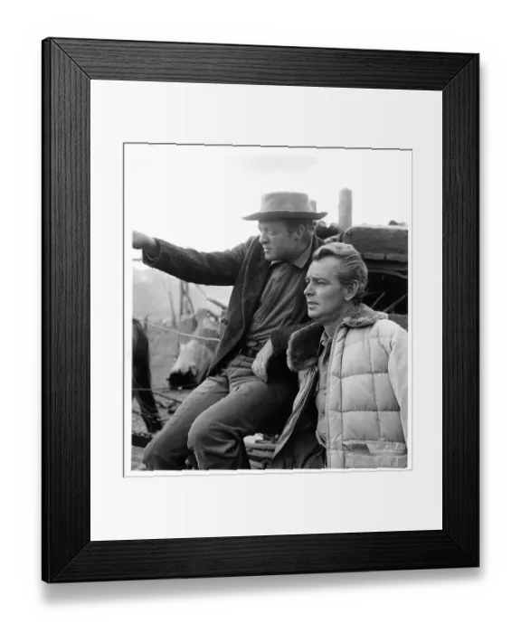 Framed Print : Van Heflin And Alan Ladd In Shane Framed Print : Van Heflin And Alan Ladd In Shane