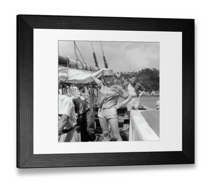 Framed Print : Joan Collins In Island In The Sun