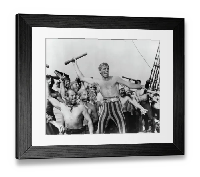 Framed Print : Burt Lancaster In The Crimson Pirate Framed Print : Burt Lancaster In The Crimson Pirate