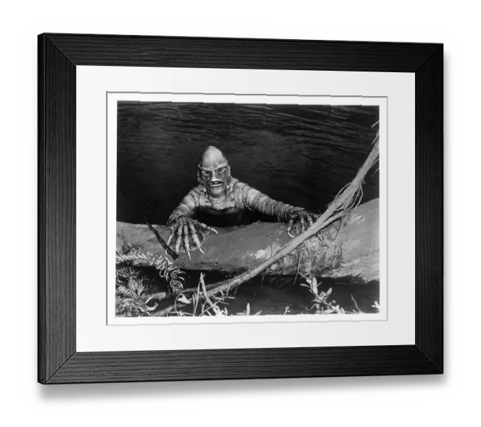 Framed Print : Creature From The Black Lagoon Framed Print : Creature From The Black Lagoon