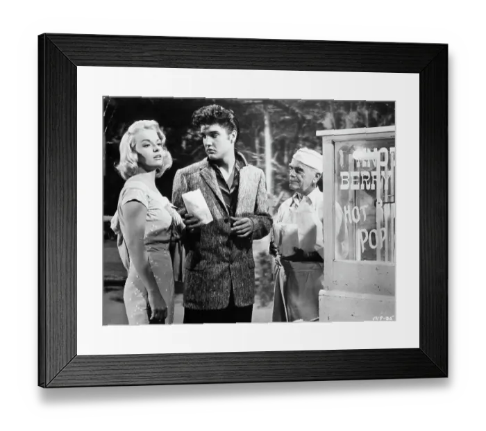 Framed Print : Elvis Presley In Jailhouse Rock Framed Print : Elvis Presley In Jailhouse Rock