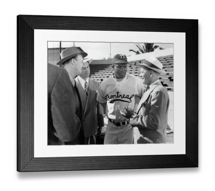Framed Print : Jackie Robinson In The Jackie Robinson Story Framed Print : Jackie Robinson In The Jackie Robinson Story