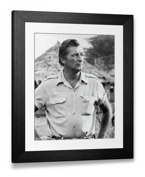 Framed Print : Robert Mitchum In Mister Moses Framed Print : Robert Mitchum In Mister Moses