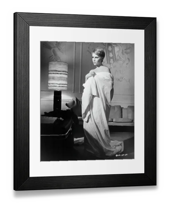 Framed Print : Mia Farrow In A Dandy In Aspic Framed Print : Mia Farrow In A Dandy In Aspic