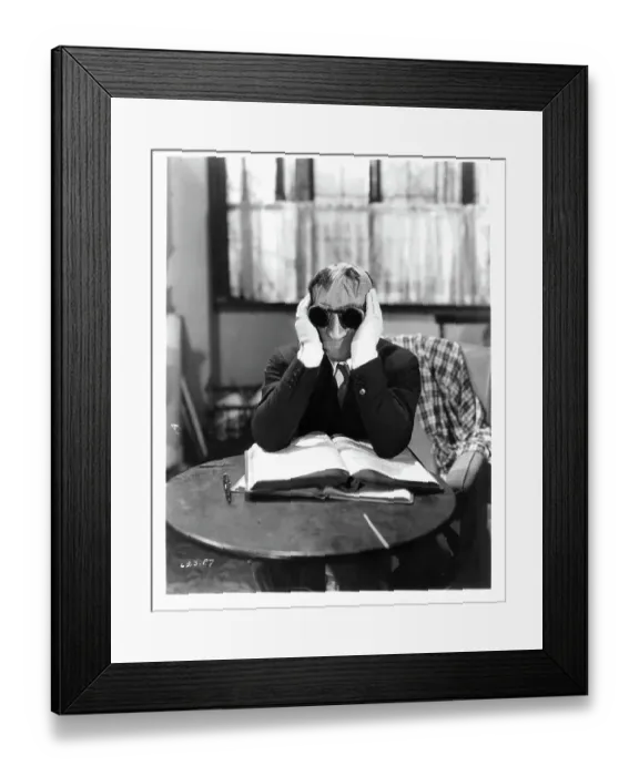 Framed Print : Claude Rain In The Invisible Man Framed Print : Claude Rain In The Invisible Man
