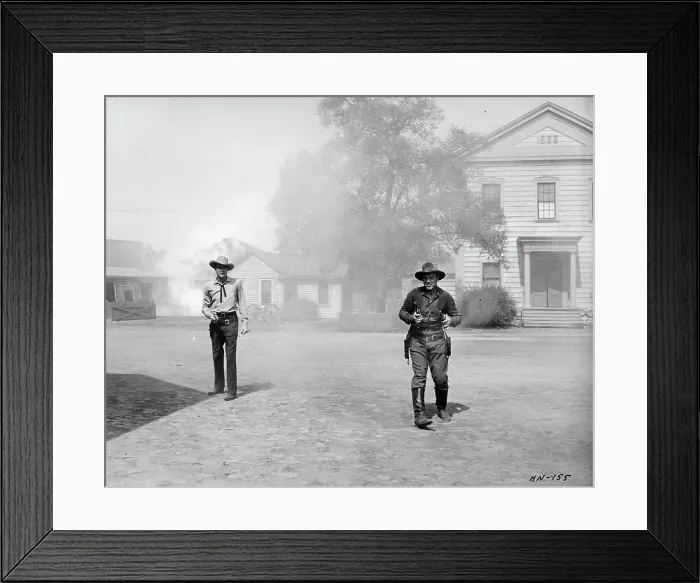 Framed Print : Lon Chaney Jr In High Noon Framed Print : Lon Chaney Jr In High Noon