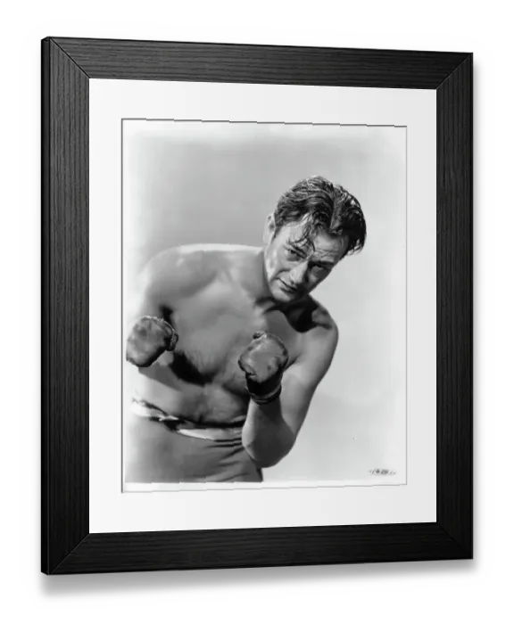 Framed Print : John Wayne In Conflict Framed Print : John Wayne In Conflict