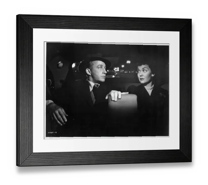 Framed Print : Bing Crosby And Jane Wyman In Here Comes The Groom Framed Print : Bing Crosby And Jane Wyman In Here Comes The Groom